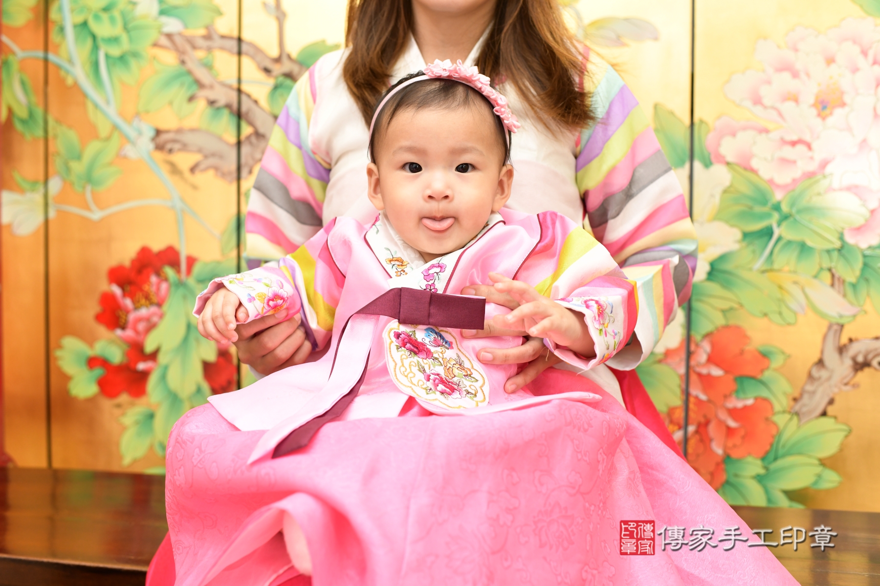 傳家台北店、抓周、古裝禮服照