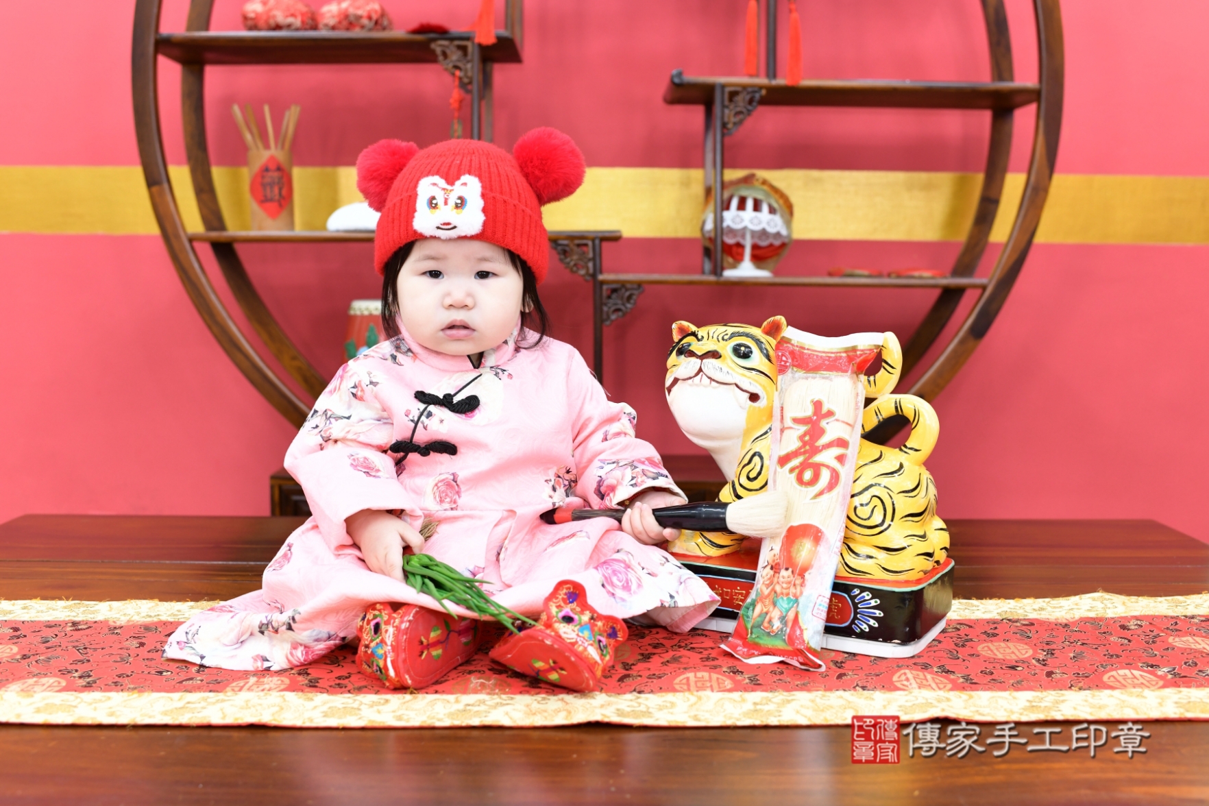 傳家新北店、抓周、古裝禮服照