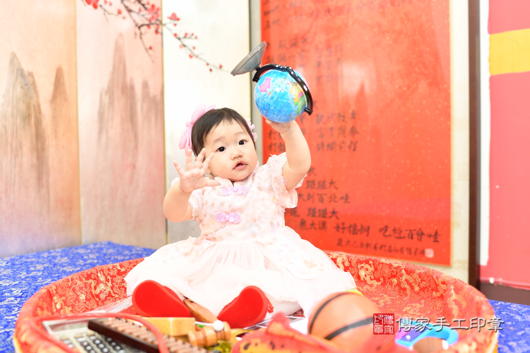 傳家新北店、抓周、古裝禮服照