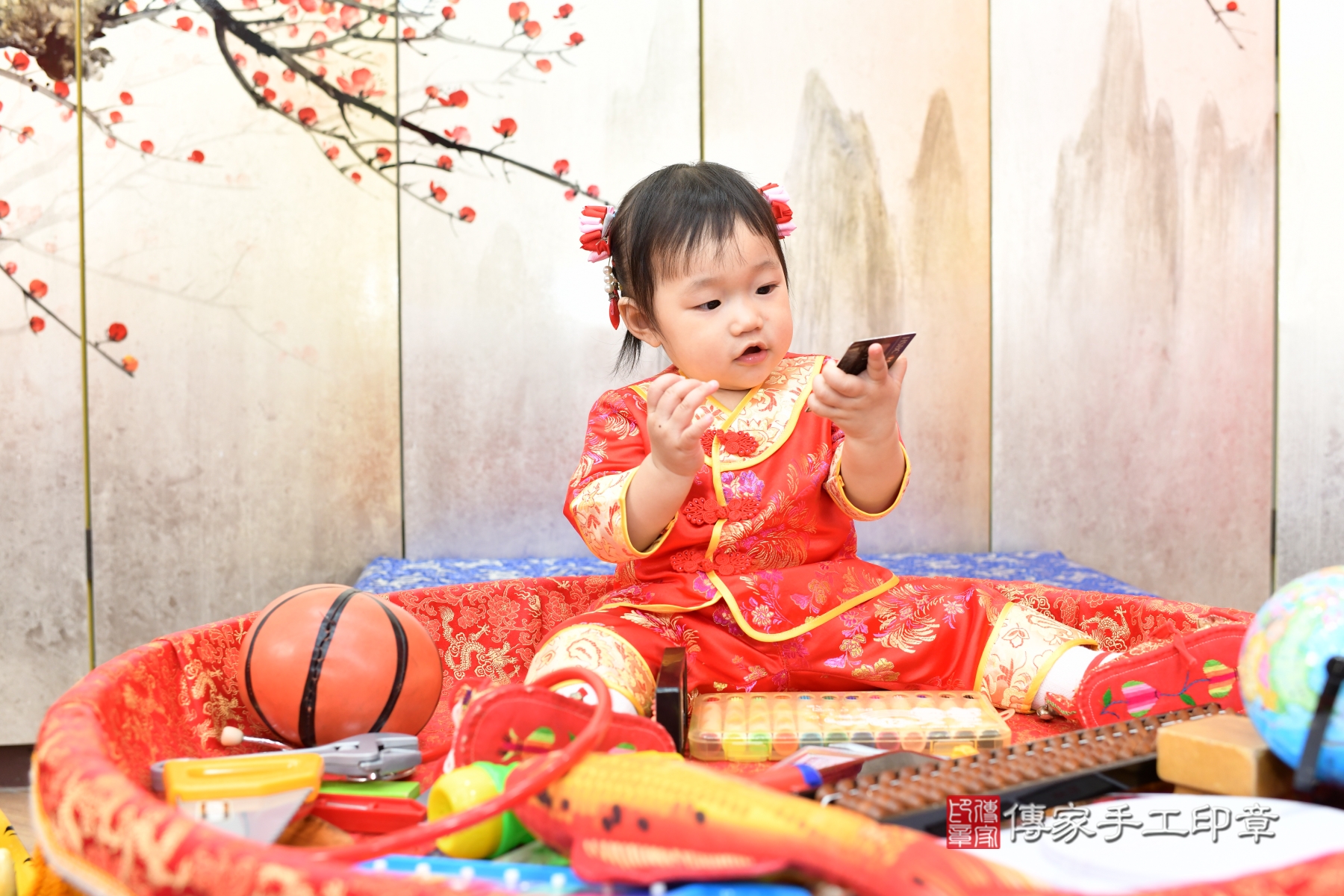 傳家新北店、抓周、古裝禮服照