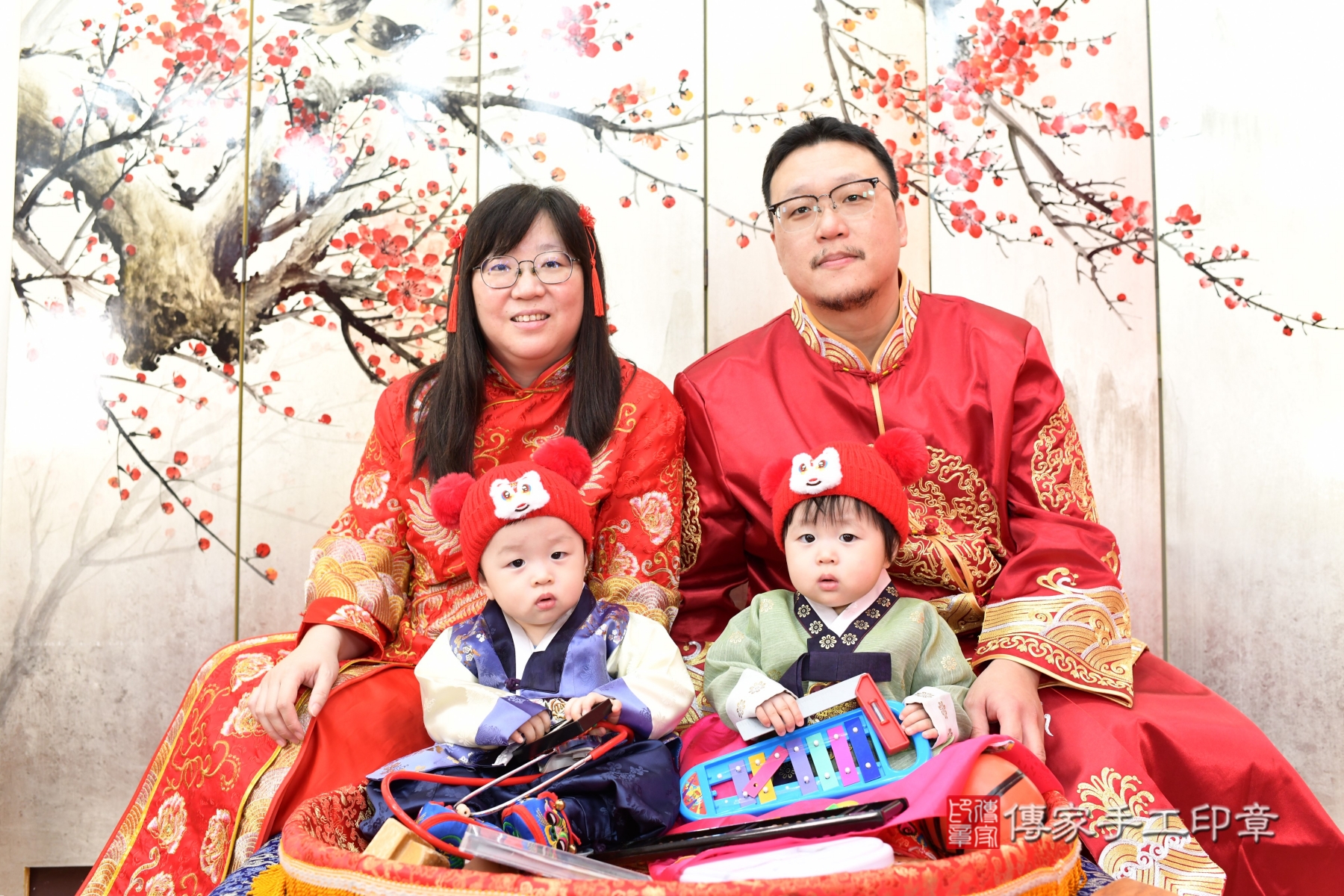 傳家新北店、抓周、古裝禮服照