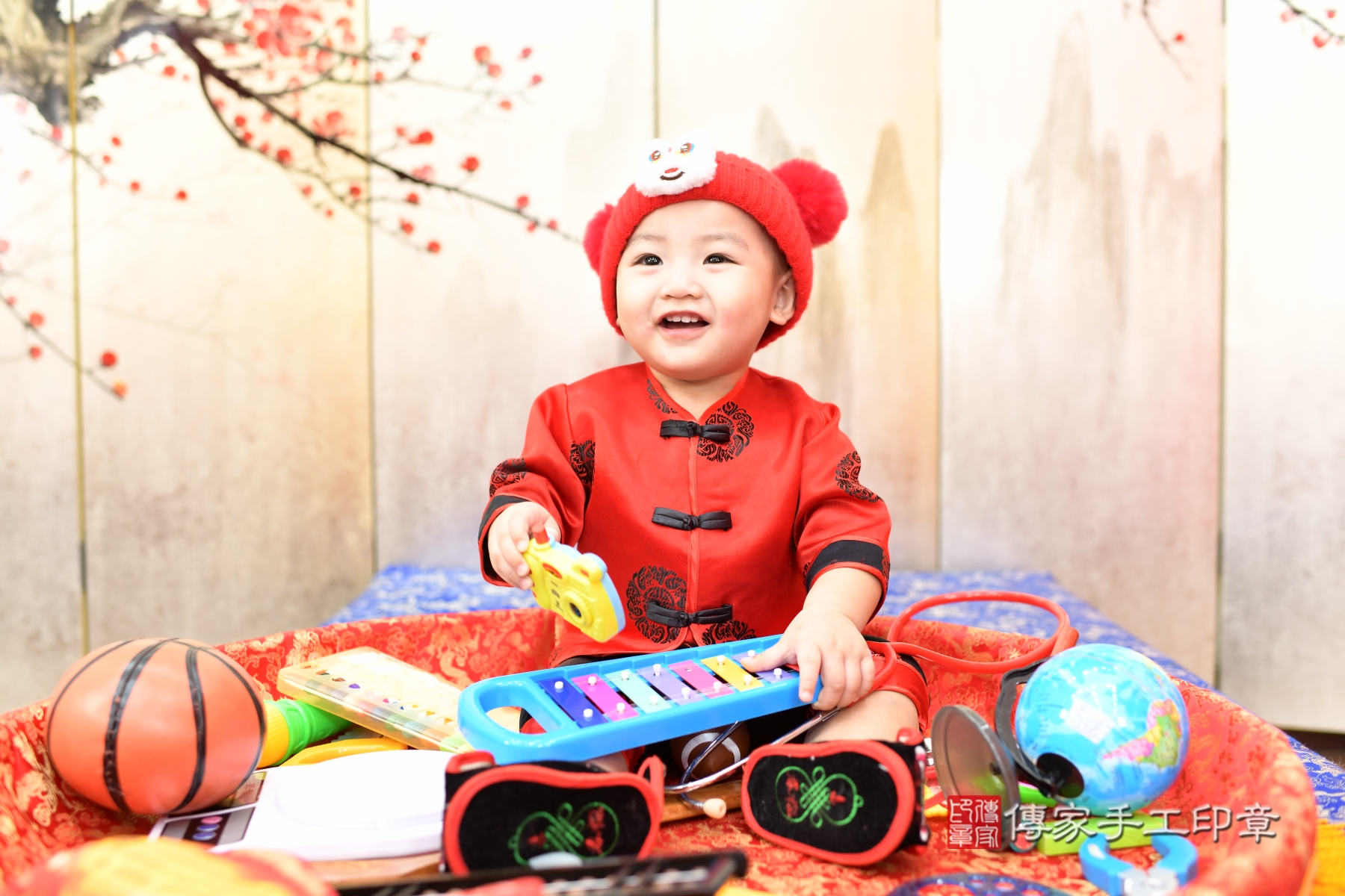 傳家新北店、抓周、古裝禮服照