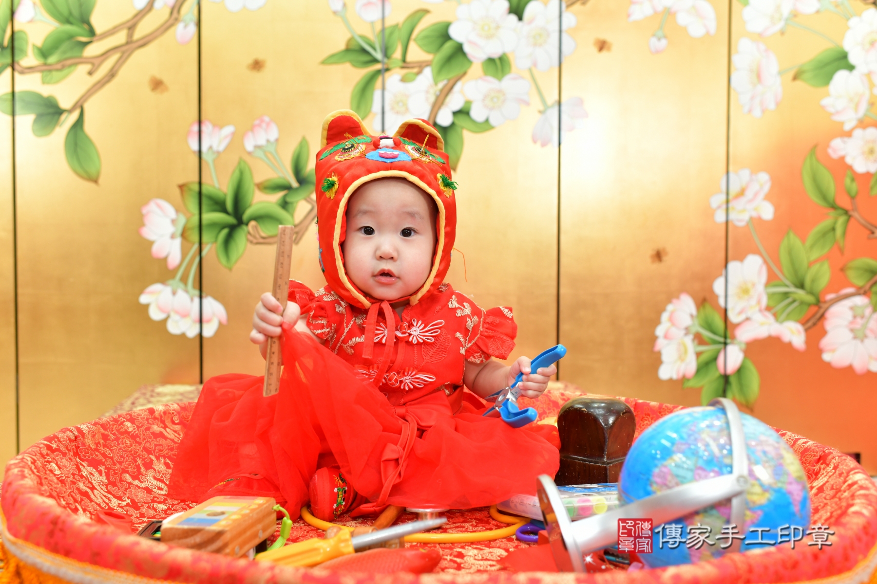 傳家台中店、抓周、古裝禮服照