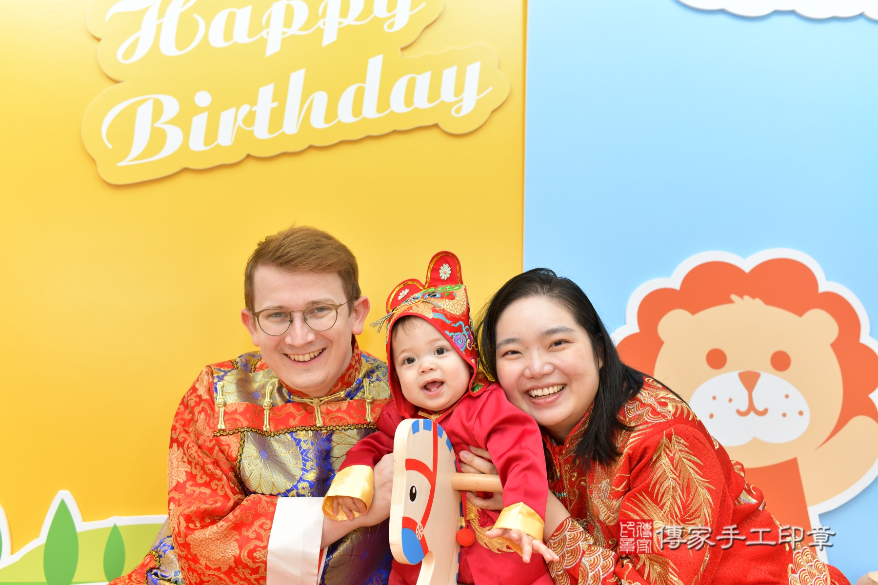 傳家台中店、抓周、古裝禮服照