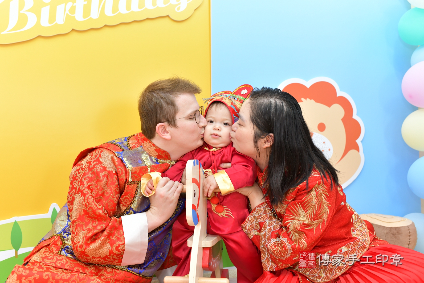 傳家台中店、抓周、古裝禮服照