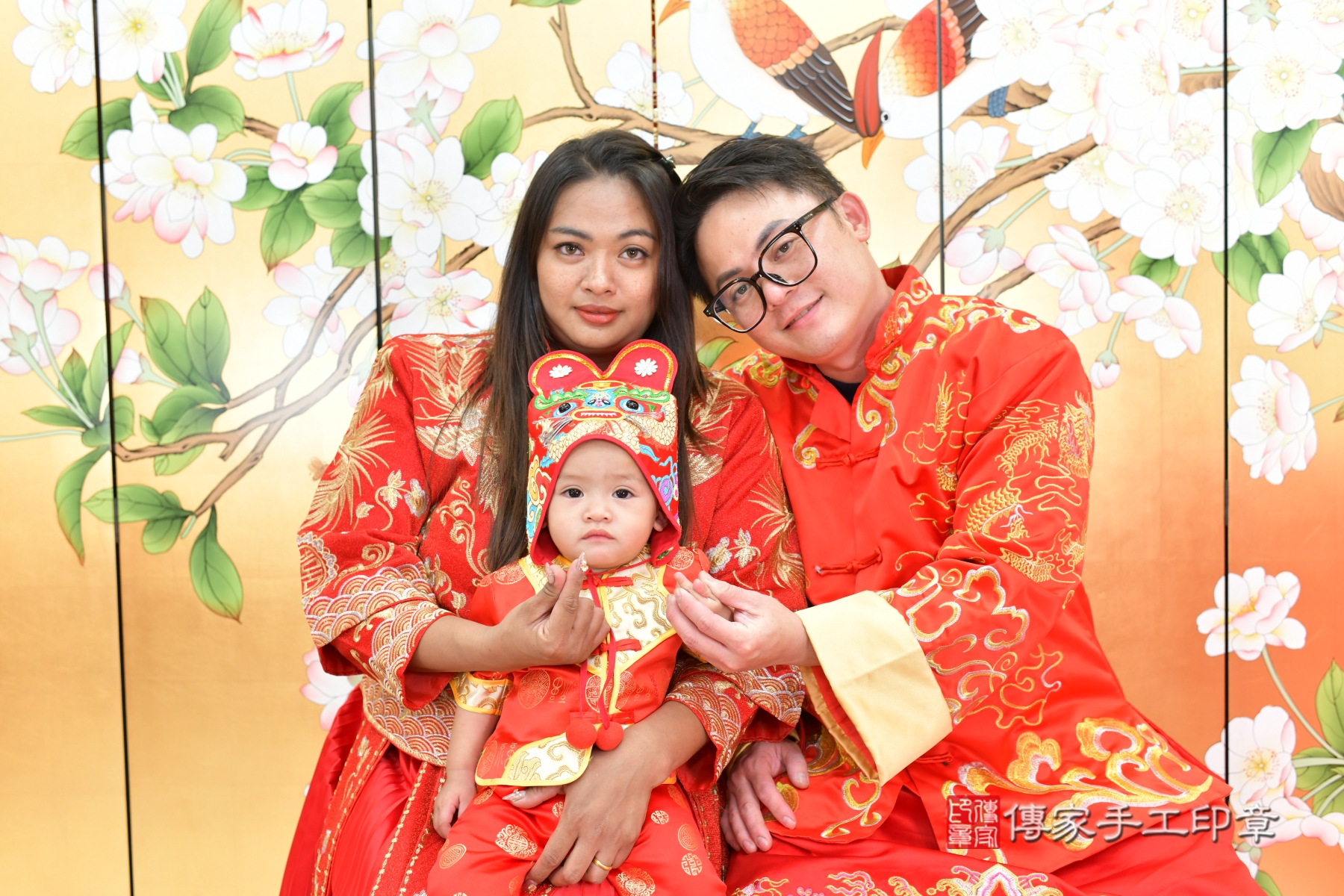 傳家台中店、抓周、古裝禮服照