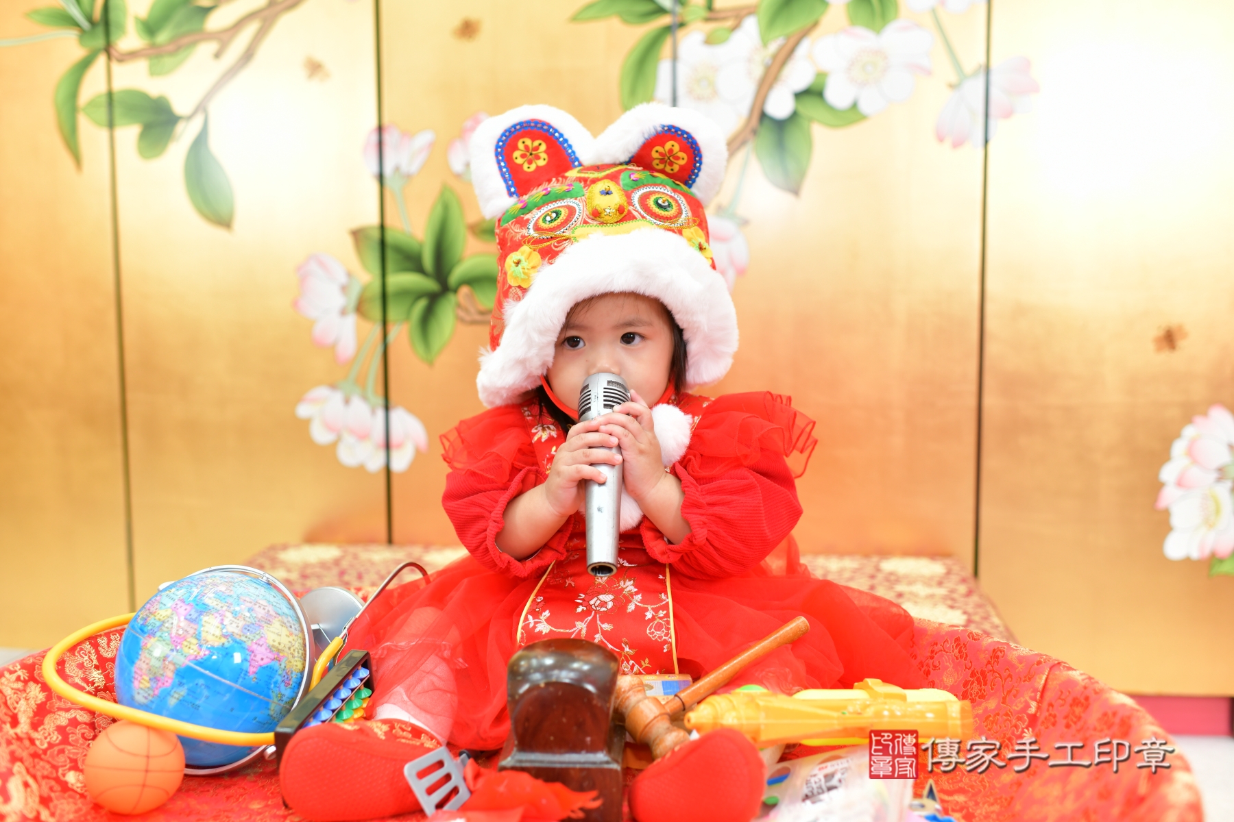 傳家台中店、抓周、古裝禮服照