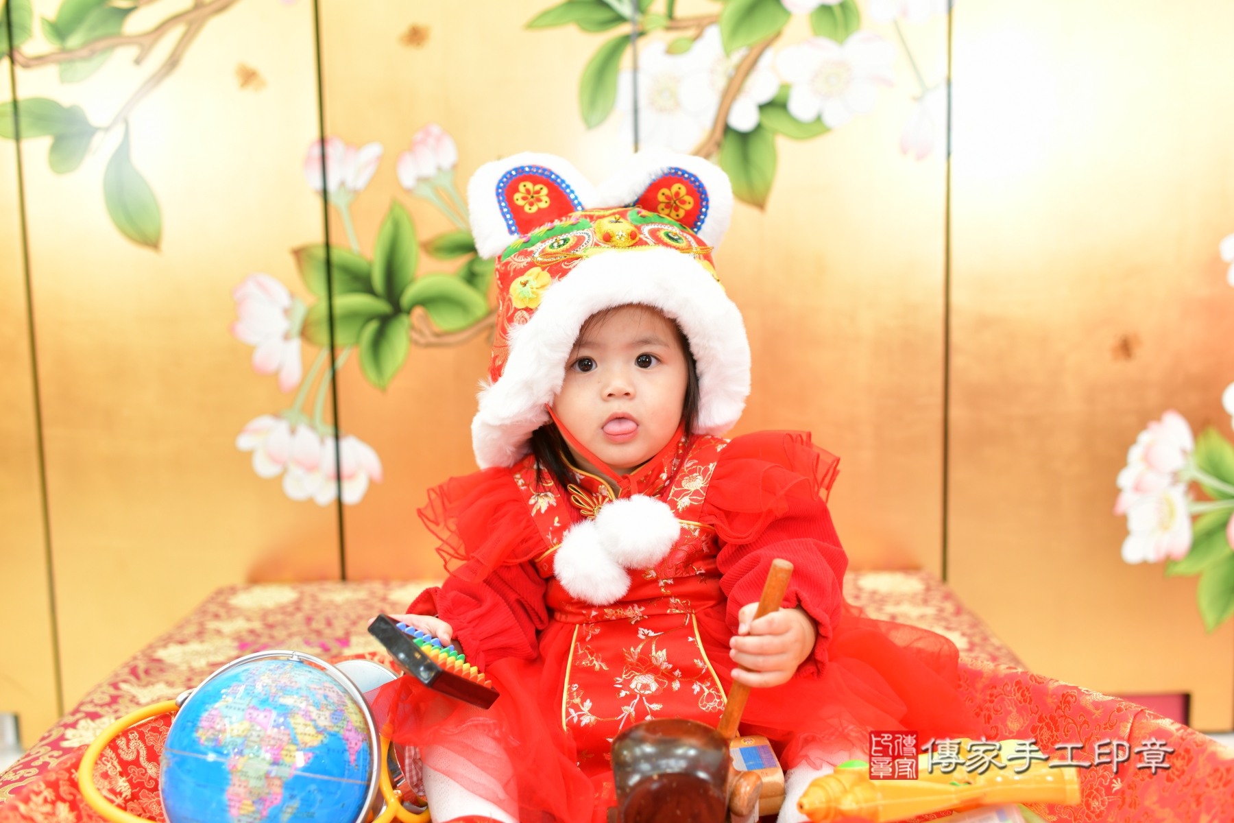 傳家台中店、抓周、古裝禮服照