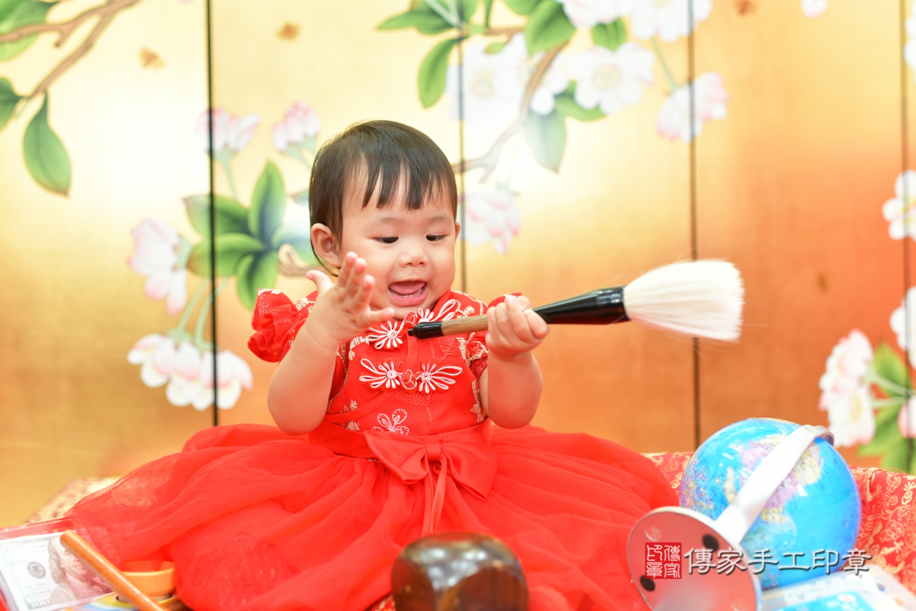 傳家台中店、抓周、古裝禮服照