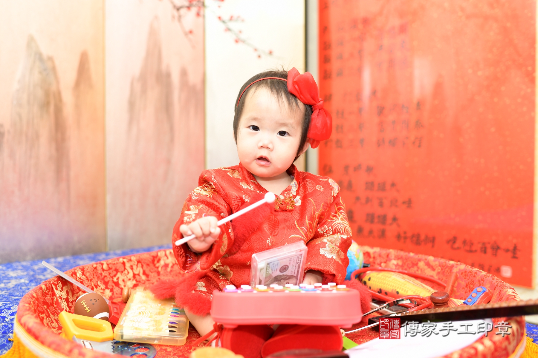 傳家新北店、抓周、古裝禮服照