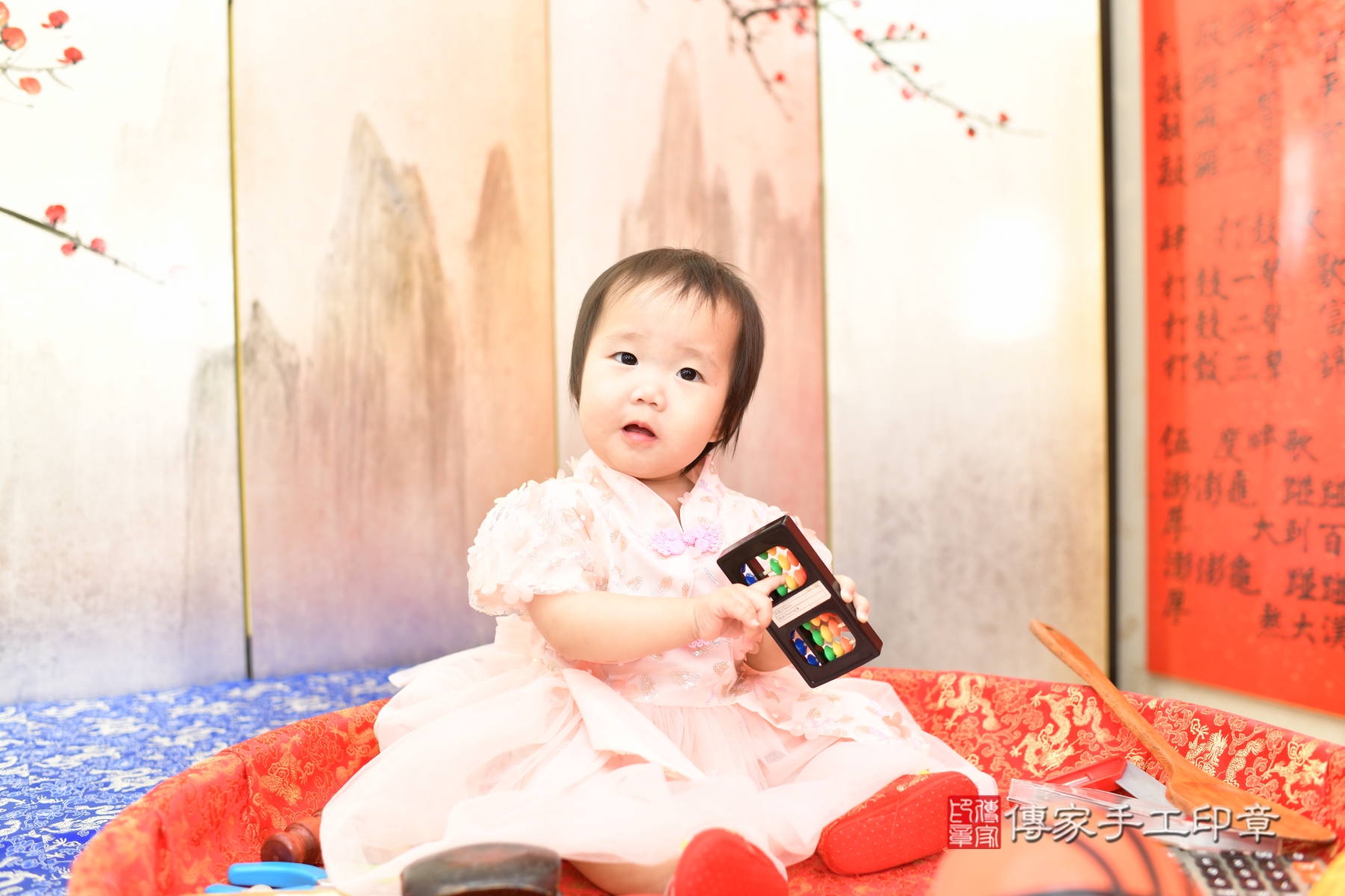 傳家新北店、抓周、古裝禮服照