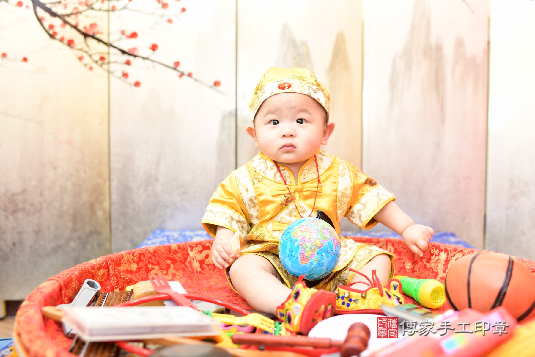 傳家台北店、抓周、古裝禮服照