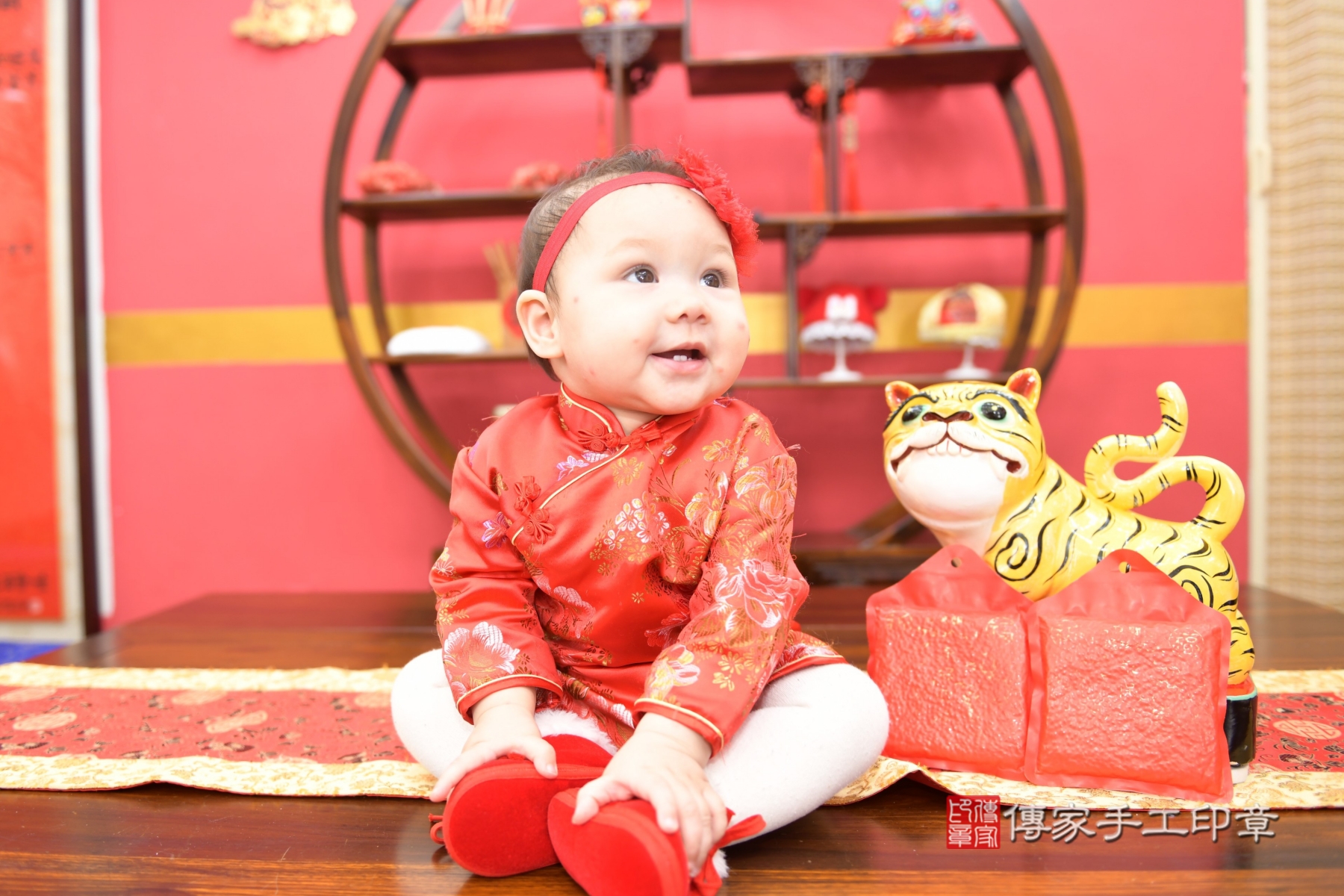 傳家台北店、抓周、古裝禮服照