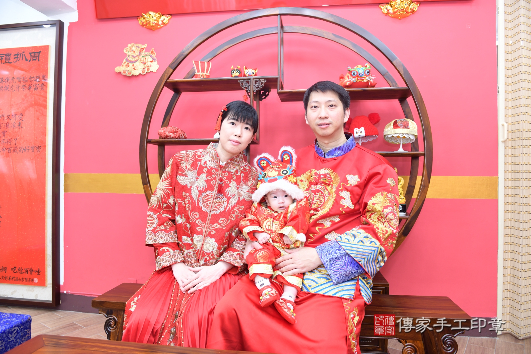 傳家新北店、抓周、古裝禮服照